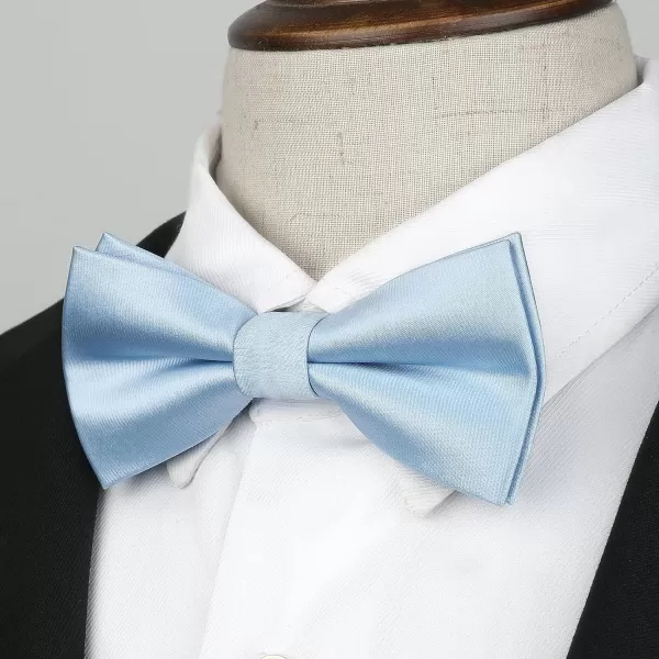 HISDERN Bow Ties for Boys Pre Tied Toddler Bow Tie Adjustable Kids Bowties Clip On Fun Patterned Bowties for Wedding Party