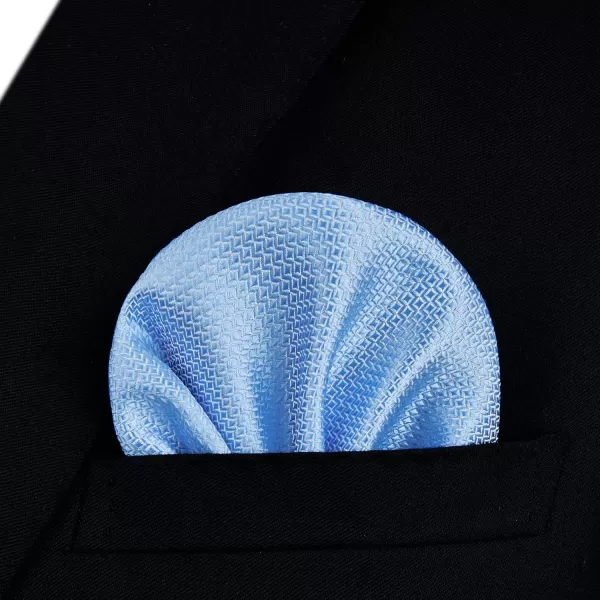 HISDERN Bow Ties for Men Check Plaid Self Tie Bow Tie and Pocket Square Bowtie Formal Tuxedo Wedding Bowties Handkerchief Set