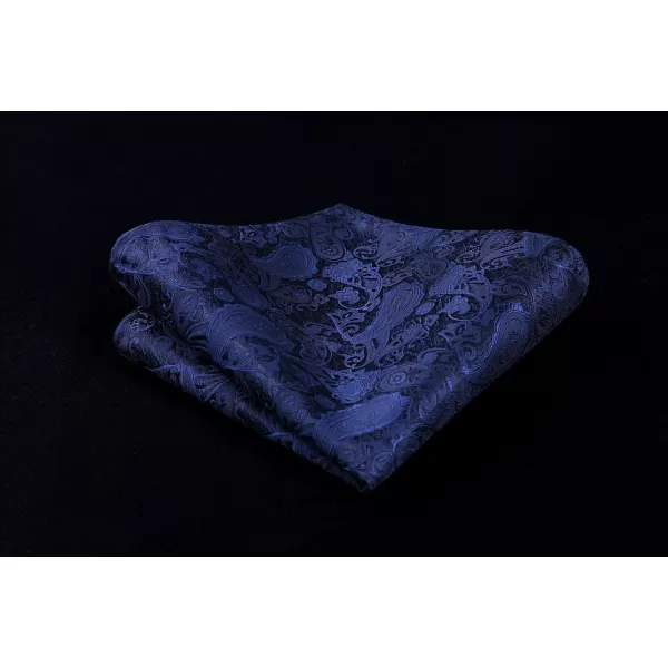 HISDERN Bow Ties for Men Floral Bowties Mens Self Tie Bow Tie Handkerchief Jacquard Woven Bowtie Pocket Square Set