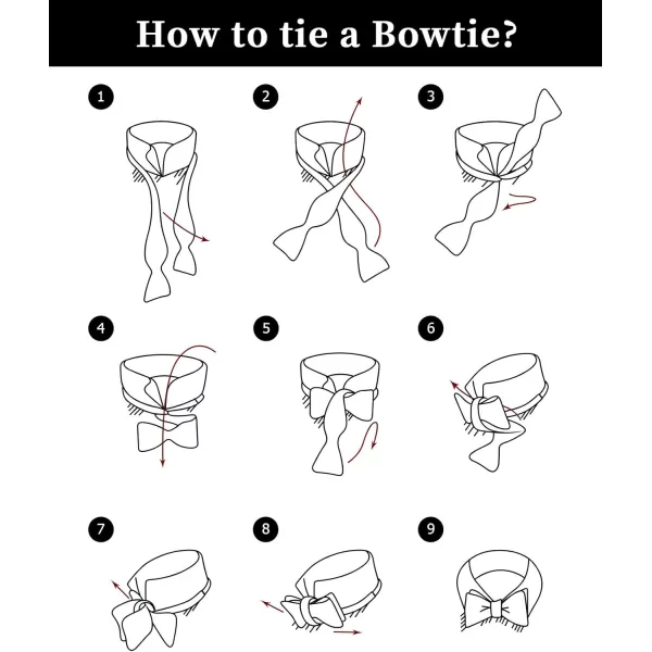 HISDERN Bow Ties for Men Paisley Bowties Mens Self Tie Bow Tie and Pocket Square Set Formal Tuxedo Wedding Bowtie