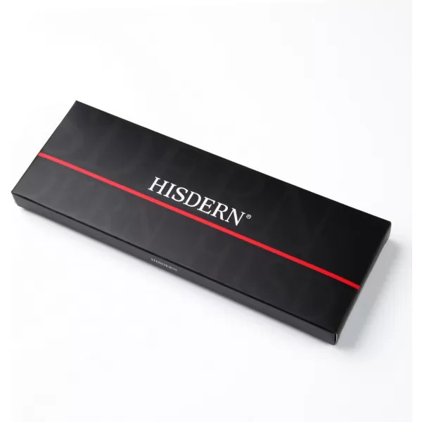 HISDERN Bow Ties for Men Polka Dot Selftie Bowtie and Pocket Square Classic Business Tuxedo Wedding Bowties Handkerchief