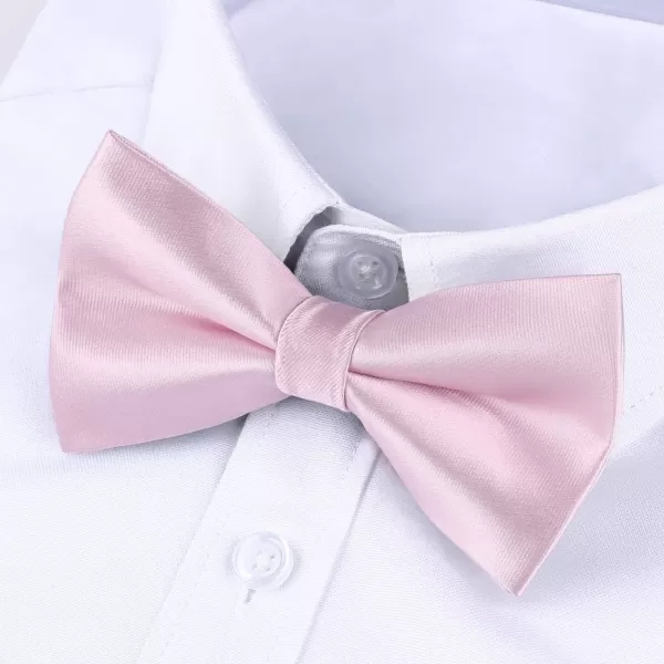 HISDERN Bow Ties for Men Pretied Bowties Classic Formal Business Bow Tie Adjustable Tuxedo Bowtie for Wedding Party