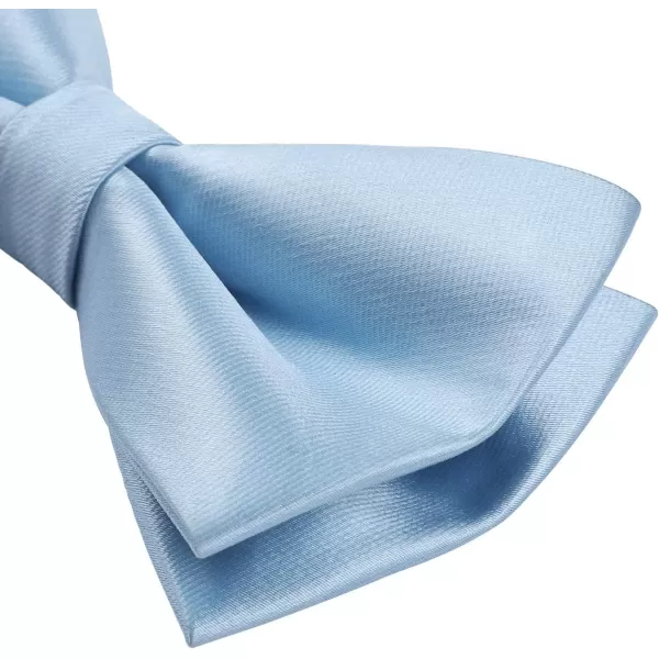 HISDERN Bow Ties for Men Pretied Bowties Classic Formal Business Bow Tie Adjustable Tuxedo Bowtie for Wedding Party