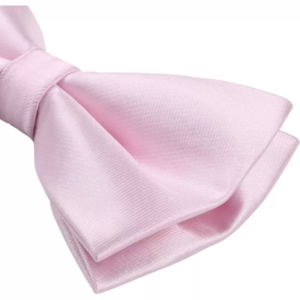 HISDERN Bow Ties for Men Pretied Bowties Classic Formal Business Bow Tie Adjustable Tuxedo Bowtie for Wedding Party