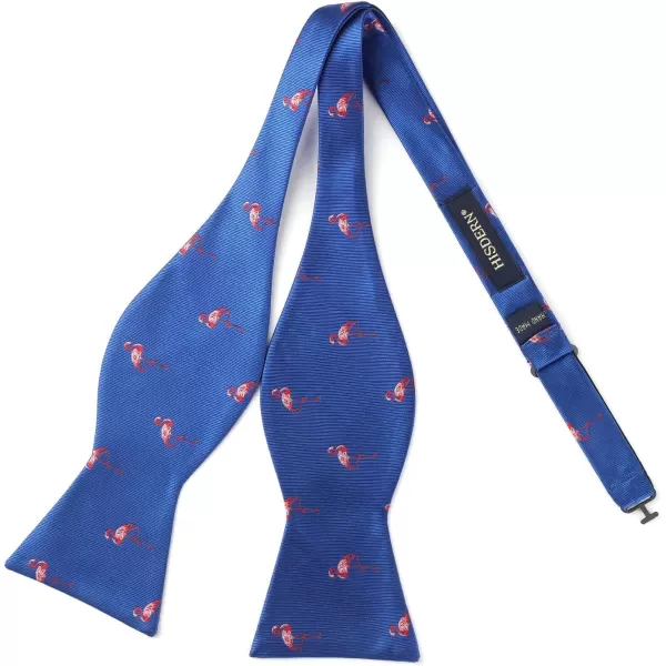HISDERN Bow tie and Suspenders for Men Plaid Suspender Self Bowtie Pocket Square Adjustable Y Shape Mens Trouser Braces