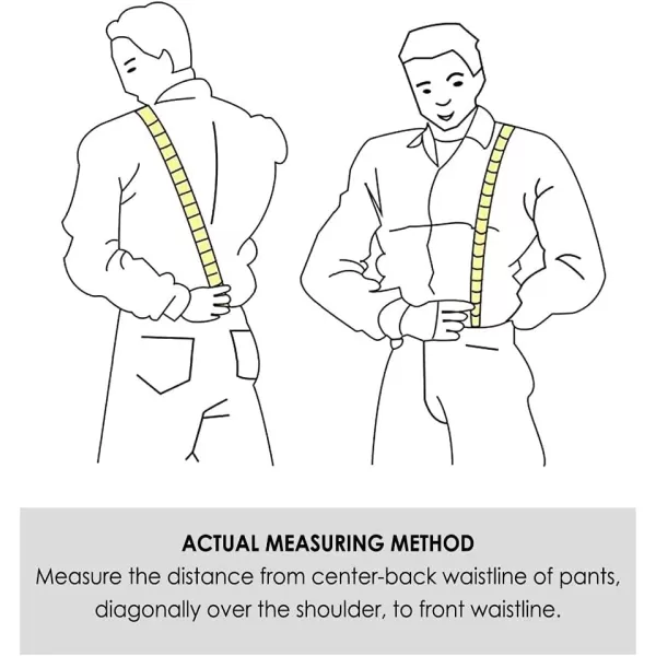 HISDERN Bow tie and Suspenders for Men Plaid Suspender Self Bowtie Pocket Square Adjustable Y Shape Mens Trouser Braces