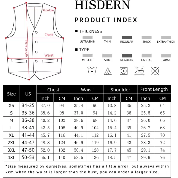 HISDERN Men's Herringbone Tweed Vest British Wedding Premium Wool Blend Suit Vest Business Formal Dress Vests Waistcoat