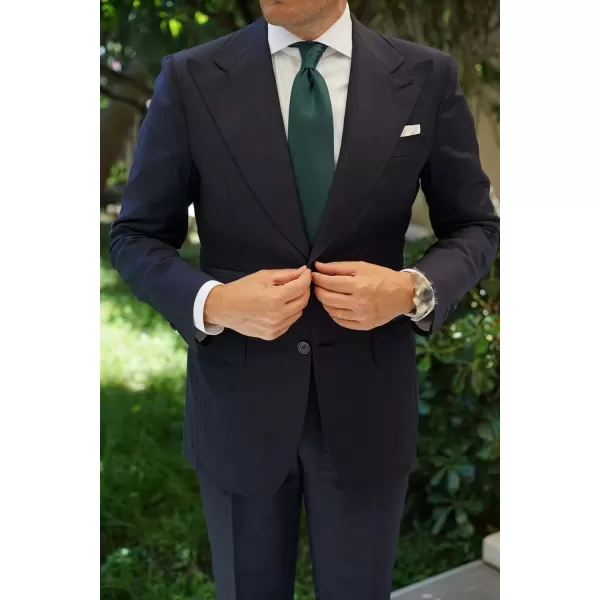 HISDERN Mens Solid Color Ties Formal Satin Necktie and Pocket Square Set Classic Wedding Business Tie &amp; Handkerchief