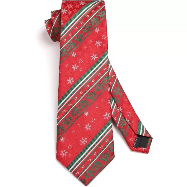 HISDERN Men's Suit Vest Christmas Holiday Season Party Jacquard Waistcoats Necktie Pocket Square Vest Suit Set