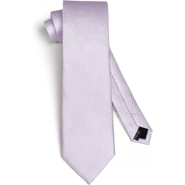 HISDERN Mens Ties Plaid Tie and Pocket Square Set Classic Woven Formal Checkered Neckties &amp; Handkerchief Wedding Party