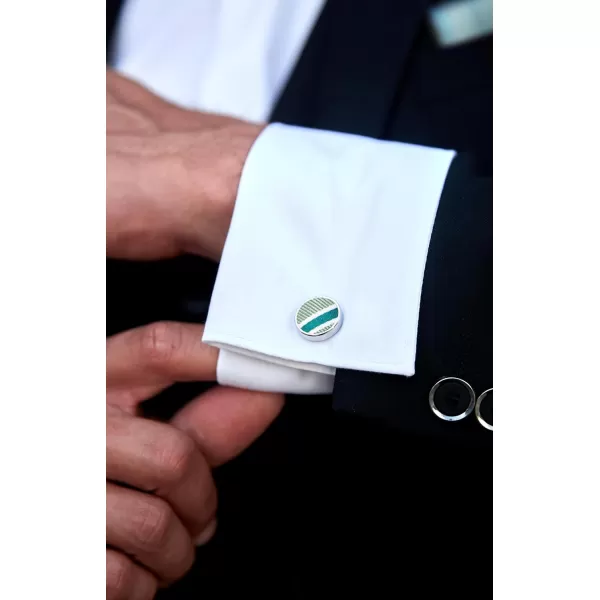 HISDERN Mens Ties Set Stripe Plaid Ties for Men and Pocket Square Cufflinks Formal Silk Necktie Wedding Business