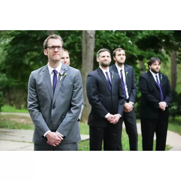 HISDERN Mens Ties Solid Color Wedding Ties and Pocket Square Neckties Clip Sets Business Formal Satin Ties for Men