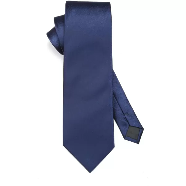 HISDERN Mens Ties Striped Ties for Men Formal Tie and Pocket Square Set Necktie for Wedding Business Graduation