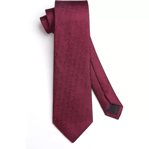 HISDERN Mens Ties Striped Ties for Men Formal Tie and Pocket Square Set Necktie for Wedding Business Graduation