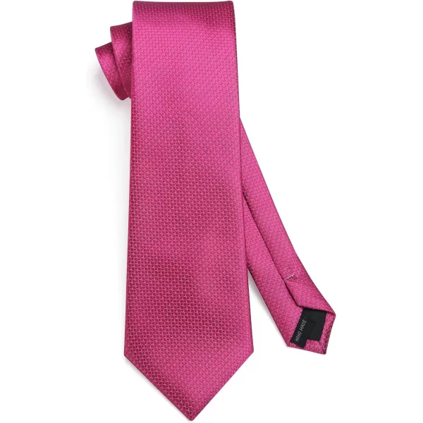 HISDERN Mens Ties Striped Ties for Men Formal Tie and Pocket Square Set Necktie for Wedding Business Graduation