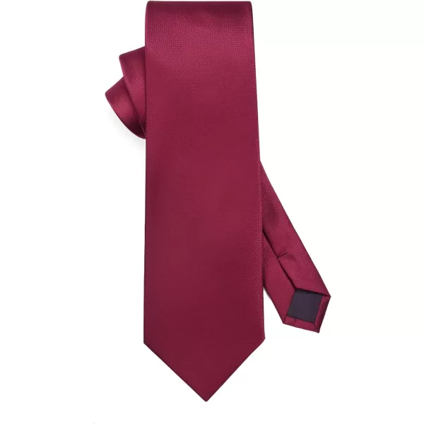 HISDERN Mens Ties Striped Ties for Men Formal Tie and Pocket Square Set Necktie for Wedding Business Graduation