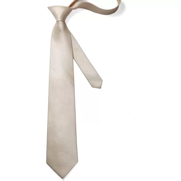 HISDERN Plaid Checkered Tie Handkerchief Woven Classic Formal Men's Necktie &amp; Pocket Square Set