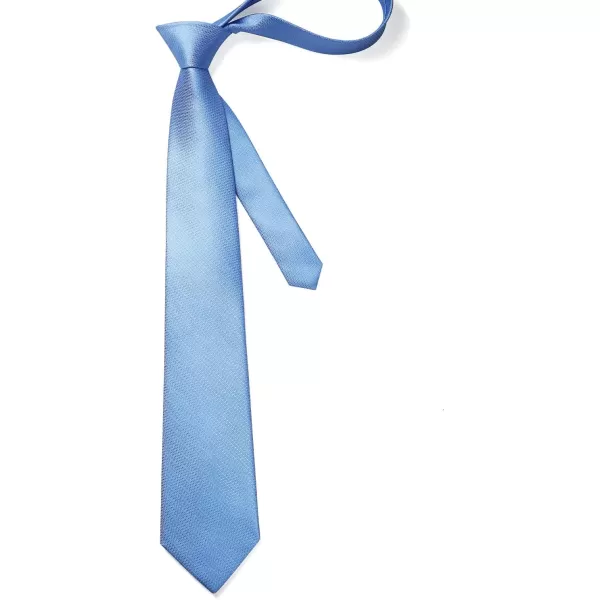 HISDERN Plaid Checkered Tie Handkerchief Woven Classic Formal Men's Necktie &amp; Pocket Square Set
