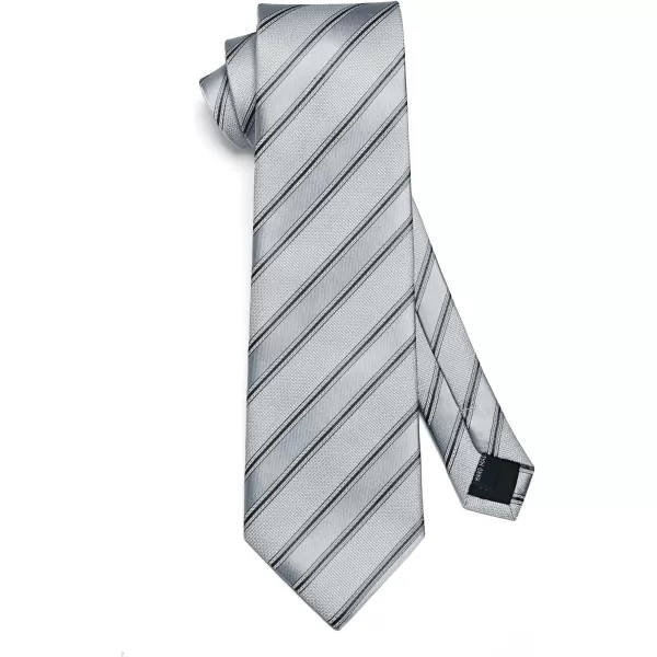 HISDERN Ties for Men Polka Dot Tie Handkerchief Set Classic Woven Silk Business Solid Mens Ties Necktie Wedding Party
