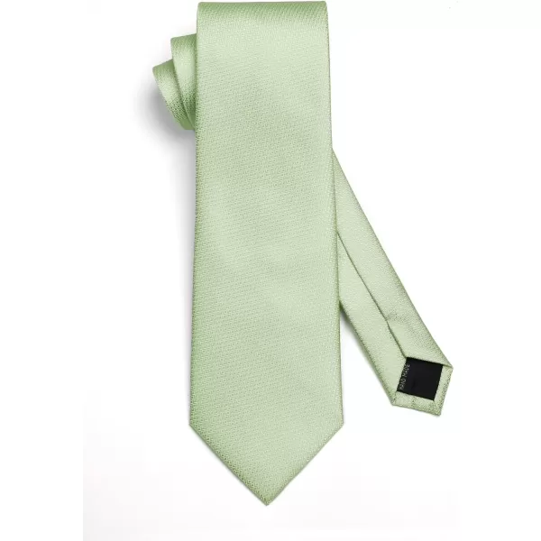 HISDERN Ties for Men Polka Dot Tie Handkerchief Set Classic Woven Silk Business Solid Mens Ties Necktie Wedding Party
