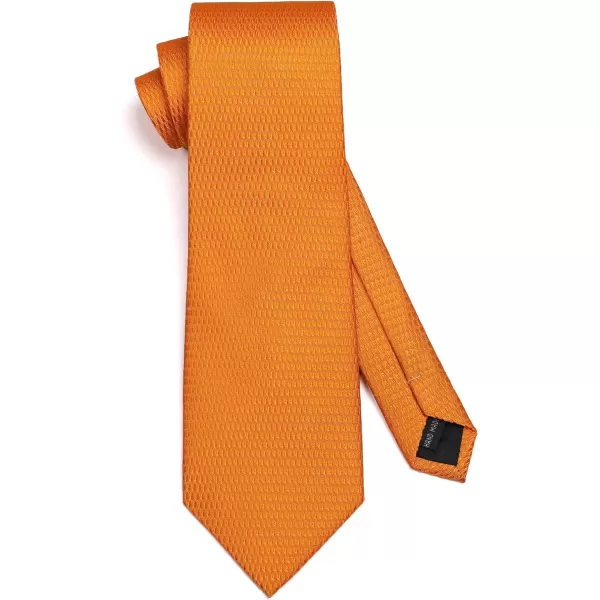 HISDERN Ties for Men Polka Dot Tie Handkerchief Set Classic Woven Silk Business Solid Mens Ties Necktie Wedding Party