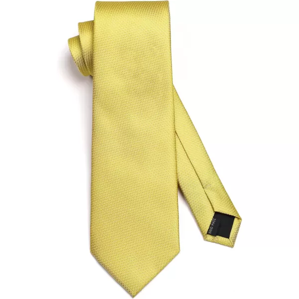 HISDERN Ties for Men Polka Dot Tie Handkerchief Set Classic Woven Silk Business Solid Mens Ties Necktie Wedding Party