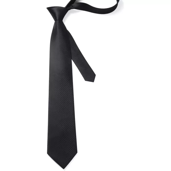 HISDERN Ties for Men Polka Dot Tie Handkerchief Set Classic Woven Silk Business Solid Mens Ties Necktie Wedding Party