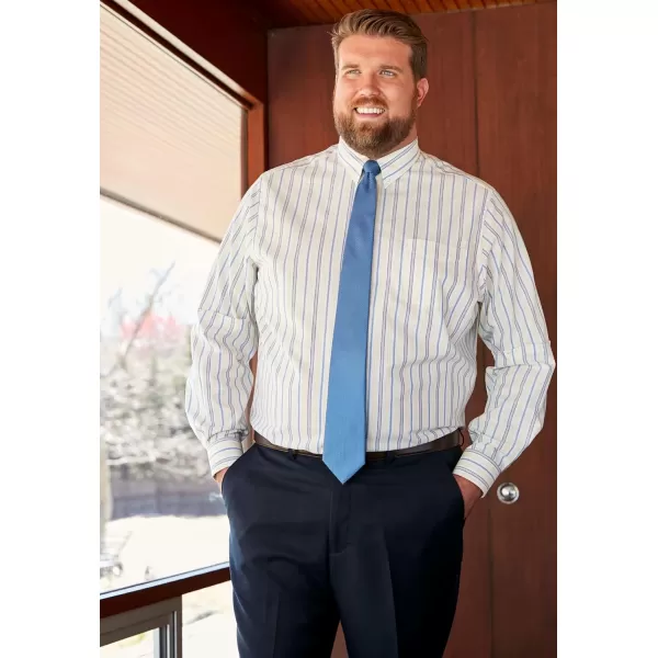HISDERN Ties for Men Silk Extra Long Tie and Pocket Square Classic Plaid Checkered 63 inches Men's Neckties Business