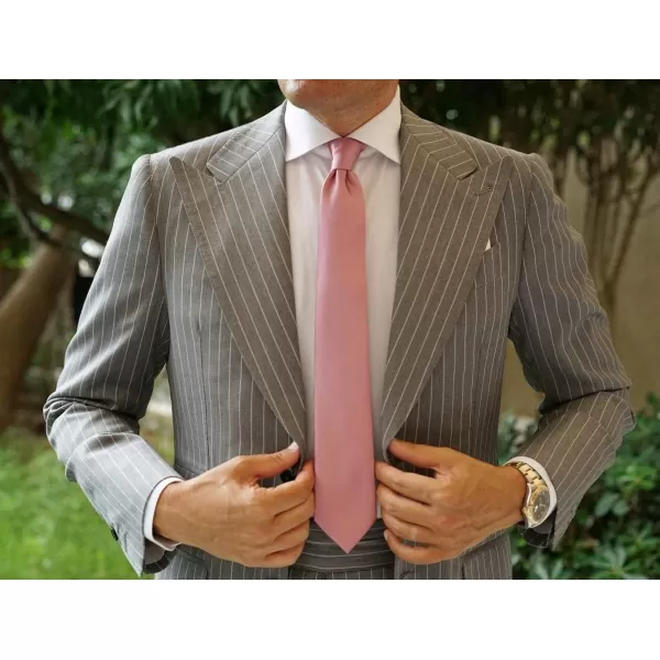 HISDERN Ties for Men Solid Houndstooth Neckties Handkerchief Formal Business Tie &amp; Pocket Square Set Wedding Party