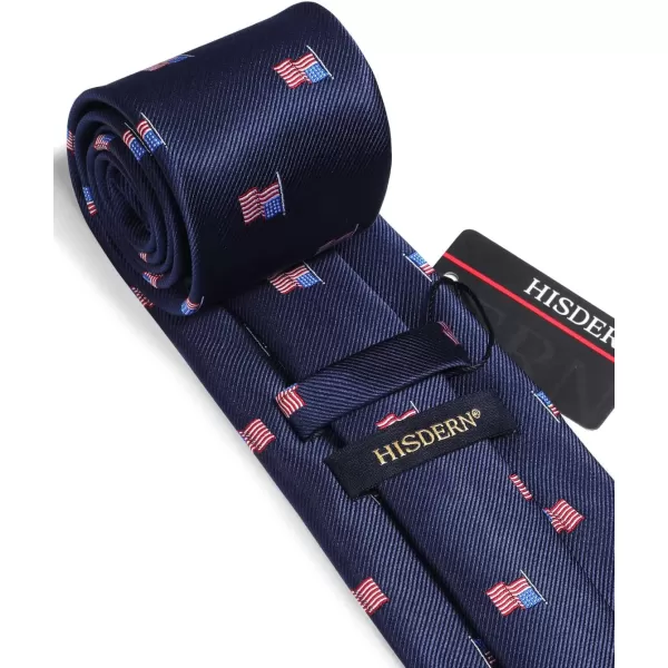HISDERN Ties for Men Solid Houndstooth Neckties Handkerchief Formal Business Tie &amp; Pocket Square Set Wedding Party