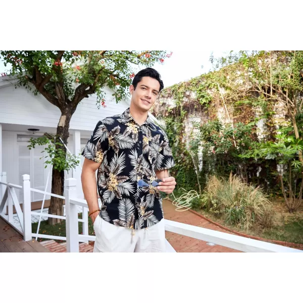 Hawaiian Shirt for Men Short Sleeve Button Down Shirt Men Casual Summer Tropical Beach Aloha Shirts for Men Hawaii Party