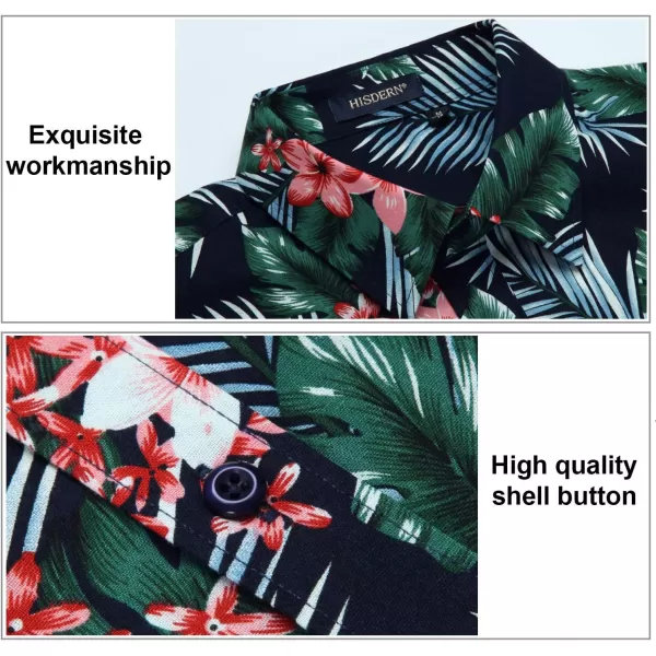 Hawaiian Shirt for Men Short Sleeve Button Down Shirt Men Casual Summer Tropical Beach Aloha Shirts for Men Hawaii Party)
