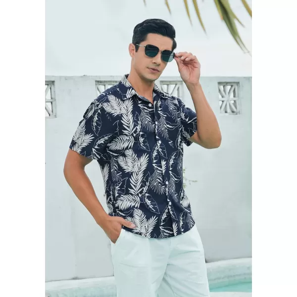 Hawaiian Shirt for Men Short Sleeve Button Down Shirt Men Casual Summer Tropical Beach Aloha Shirts for Men Hawaii Party