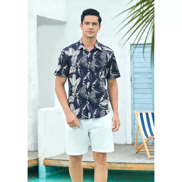 Hawaiian Shirt for Men Short Sleeve Button Down Shirt Men Casual Summer Tropical Beach Aloha Shirts for Men Hawaii Party