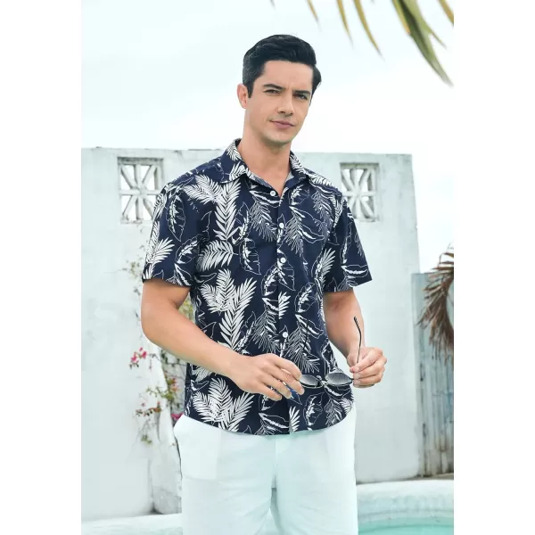 Hawaiian Shirt for Men Short Sleeve Button Down Shirt Men Casual Summer Tropical Beach Aloha Shirts for Men Hawaii Party