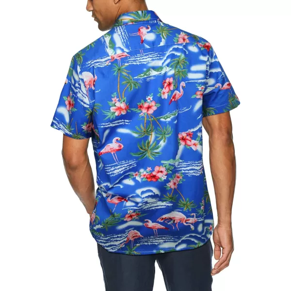 Hawaiian Shirt for Men Short Sleeve Button Down Shirt Men Casual Summer Tropical Beach Aloha Shirts for Men Hawaii Party