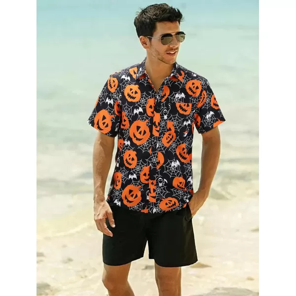 Hawaiian Shirt for Men Short Sleeve Button Down Shirt Men Casual Summer Tropical Beach Aloha Shirts for Men Hawaii Party