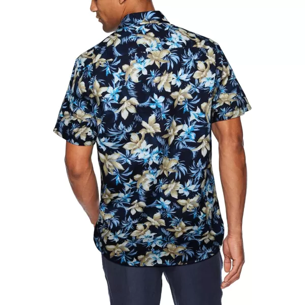 Hawaiian Shirt for Men Short Sleeve Button Down Shirt Men Casual Summer Tropical Beach Aloha Shirts for Men Hawaii Party)
