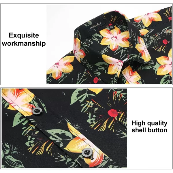 Hawaiian Shirt for Men Short Sleeve Button Down Shirt Men Casual Summer Tropical Beach Aloha Shirts for Men Hawaii Party)