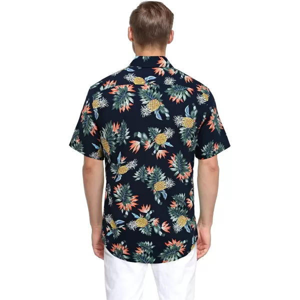 Hawaiian Shirt for Men Short Sleeve Button Down Shirt Men Casual Summer Tropical Beach Aloha Shirts for Men Hawaii Party