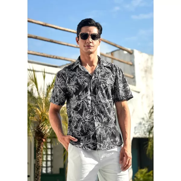 Hawaiian Shirt for Men Short Sleeve Button Down Shirt Men Casual Summer Tropical Beach Aloha Shirts for Men Hawaii Party