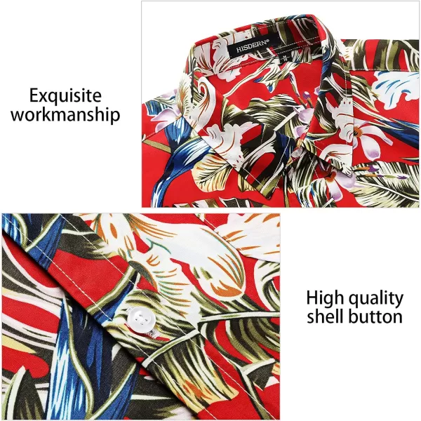 Hawaiian Shirt for Men Short Sleeve Button Down Shirt Men Casual Summer Tropical Beach Aloha Shirts for Men Hawaii Party