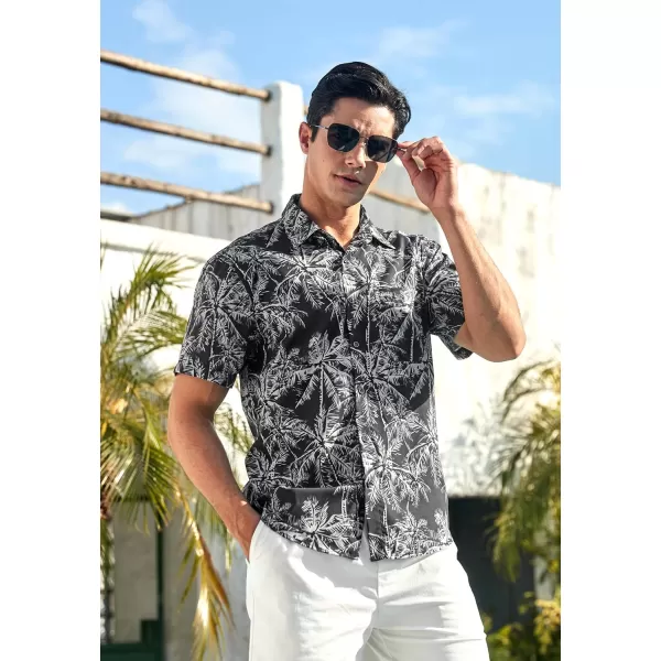Hawaiian Shirt for Men Short Sleeve Button Down Shirt Men Casual Summer Tropical Beach Aloha Shirts for Men Hawaii Party