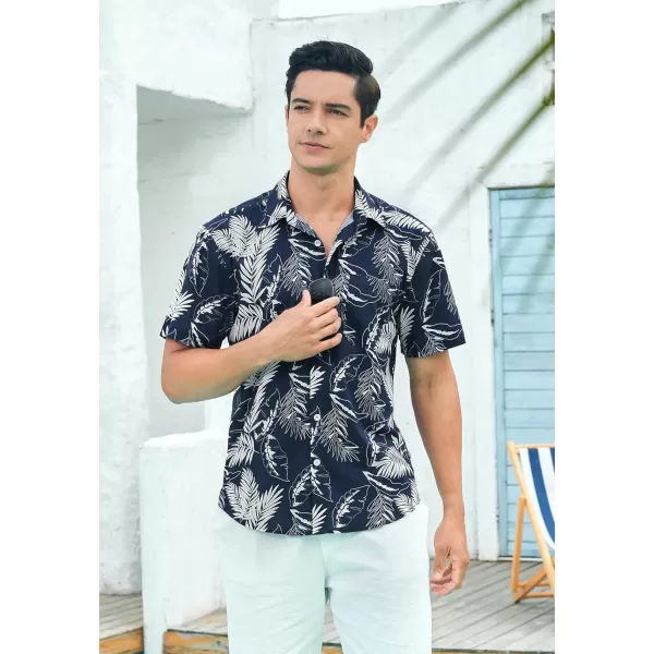 Hawaiian Shirt for Men Short Sleeve Button Down Shirt Men Casual Summer Tropical Beach Aloha Shirts for Men Hawaii Party