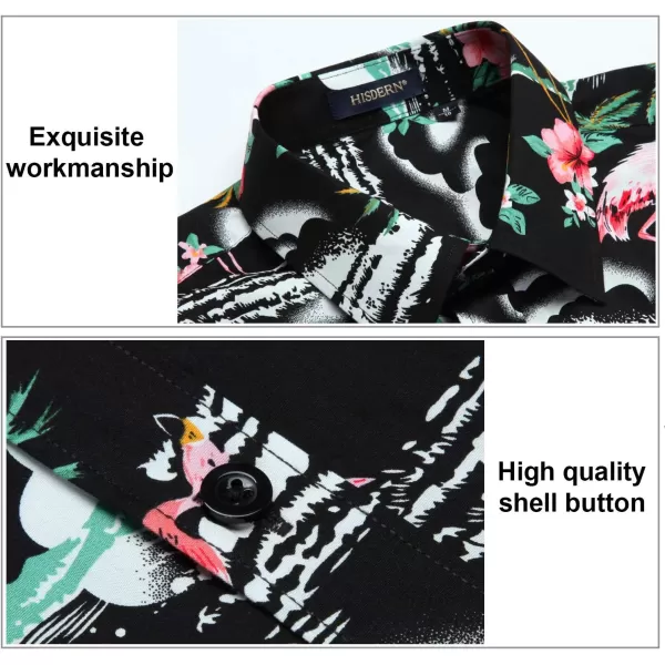 Hawaiian Shirt for Men Short Sleeve Button Down Shirt Men Casual Summer Tropical Beach Aloha Shirts for Men Hawaii Party