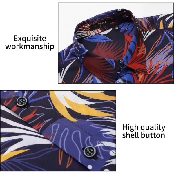 Hawaiian Shirt for Men Short Sleeve Button Down Shirt Men Casual Summer Tropical Beach Aloha Shirts for Men Hawaii Party)