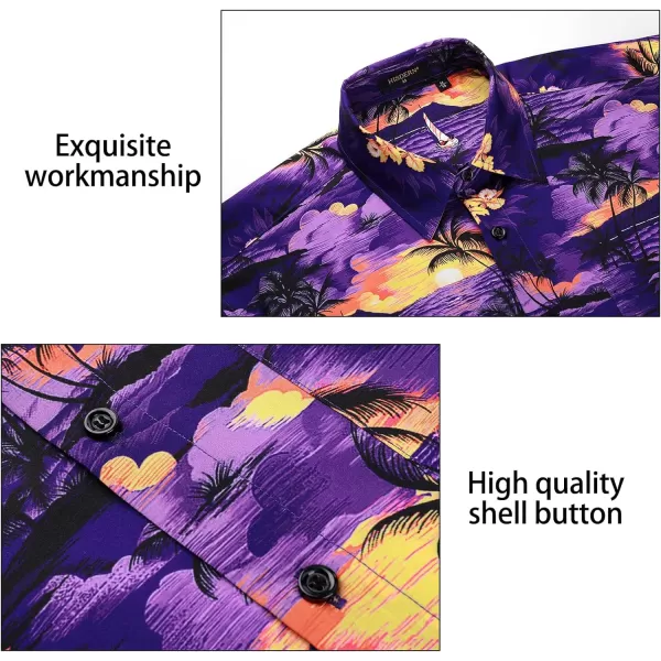 Hawaiian Shirt for Men Short Sleeve Button Down Shirt Men Casual Summer Tropical Beach Aloha Shirts for Men Hawaii Party)