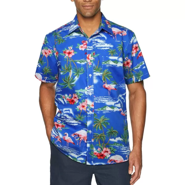 Hawaiian Shirt for Men Short Sleeve Button Down Shirt Men Casual Summer Tropical Beach Aloha Shirts for Men Hawaii Party
