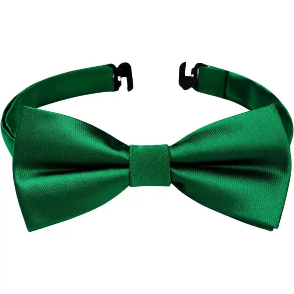 HISDERN Bow Ties for Boys Pre Tied Toddler Bow Tie Adjustable Kids Bowties Clip On Fun Patterned Bowties for Wedding Party