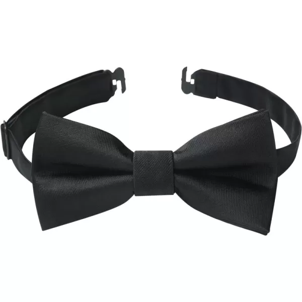 HISDERN Bow Ties for Boys Pre Tied Toddler Bow Tie Adjustable Kids Bowties Clip On Fun Patterned Bowties for Wedding Party